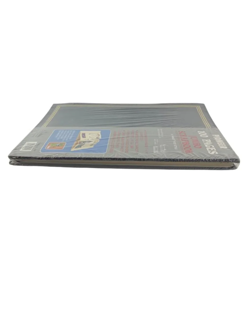 Pioneer Jumbo Scrapbook Post Style 11x14 Refillable Black 100 Pages SJ-100
